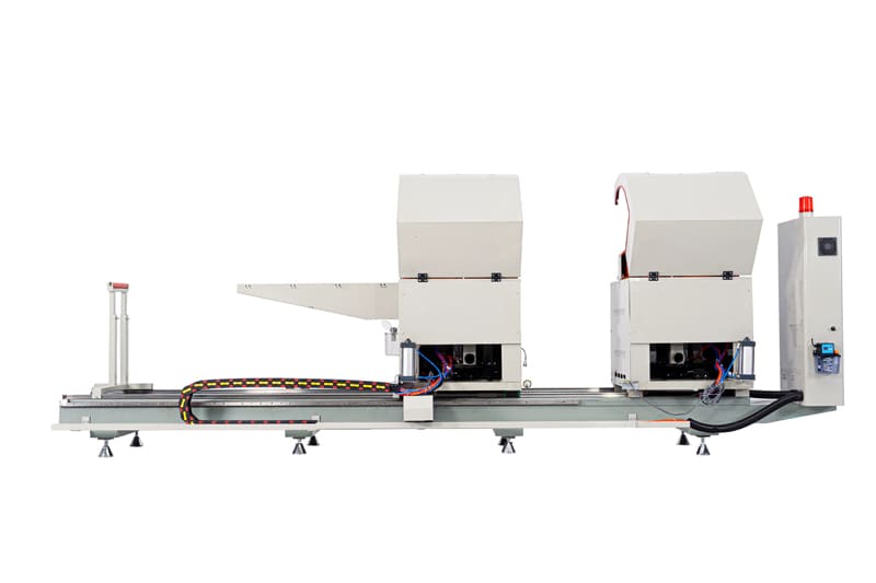Máy cắt nhôm 2 đầu mâm xoay F500 CNC Máy cắt nhôm 2 đầu mâm xoay F500 CNC