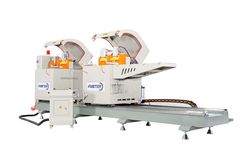 Máy cắt nhôm 2 đầu mâm xoay F500 CNC máy cắt nhôm 2 đầu mâm xoay F500 CNC