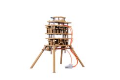 Máy đột dập nhôm hệ tổng hợp 27 dao hơi Máy đột dập nhôm hệ tổng hợp 27 dao hơi